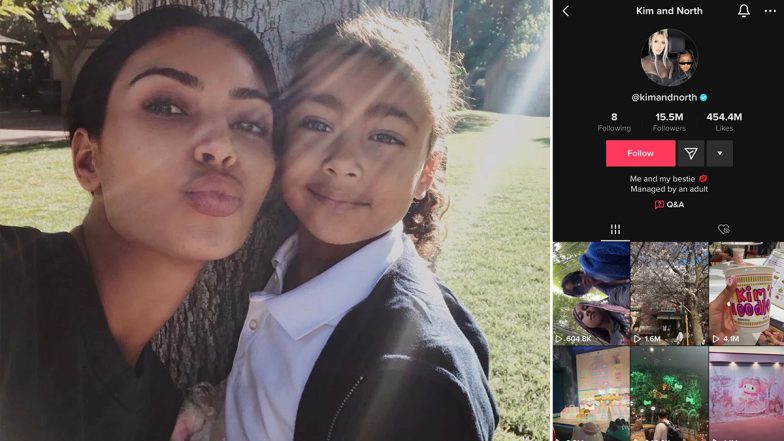 Kim Kardashian and North West's Joint TikTok Account Reinstated After Being 'Banned'