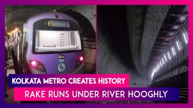 Kolkata Metro Creates History; Rake Runs Under River Hooghly For First Time In India