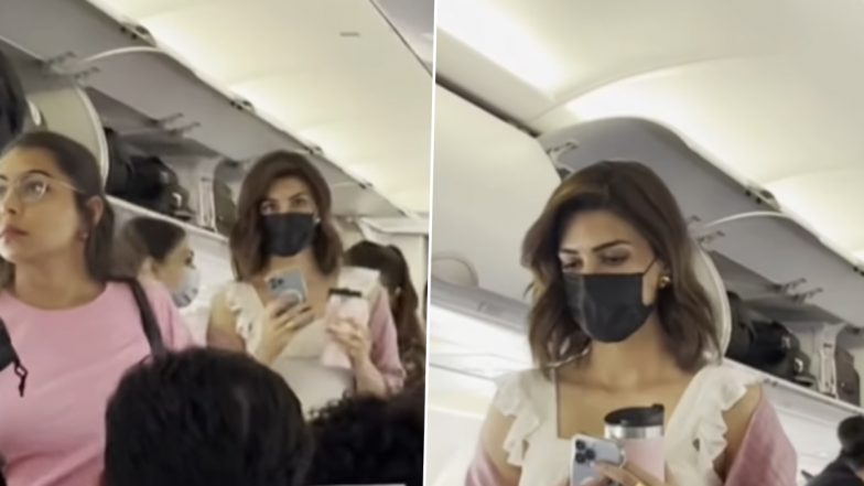 Adipurush Actress Kriti Sanon Spotted Flying in Economy Class, Video Goes Viral – WATCH