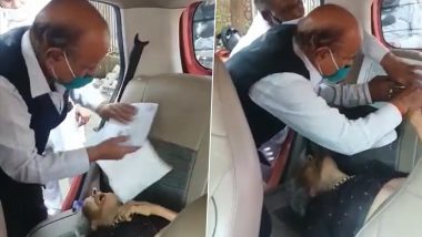 Man Takes Thumb Impression of Dead Woman on Legal Documents, Viral Video Leaves Netizens Furious