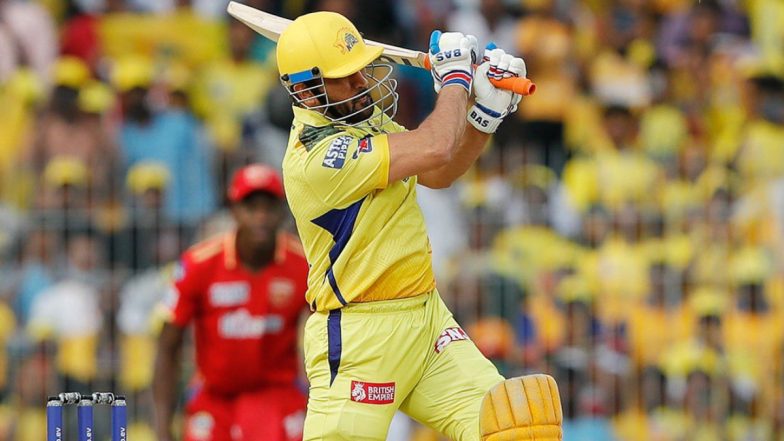 'Greatest Finisher!' Fans React After MS Dhoni Hits Two Consecutive Sixes to Finish CSK's Innings on a High Against Punjab Kings in IPL 2023