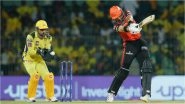 CSK vs SRH IPL 2023 Stat Highlights: MS Dhoni Achieves Special Record As Chennai Super Kings Win at Chepauk