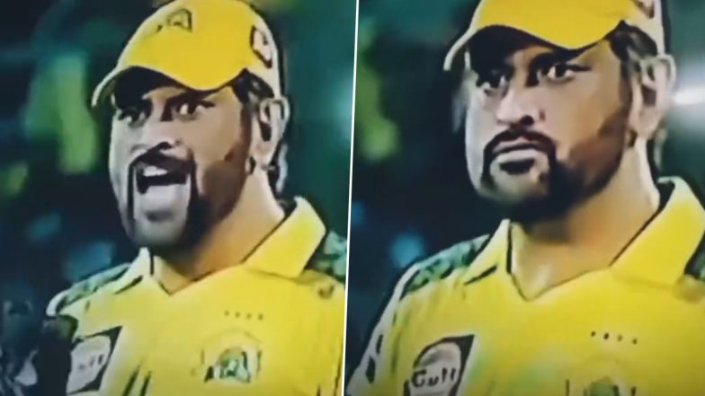 Rare! MS Dhoni Loses Cool, Shouts at Teammate During RCB vs CSK Match in IPL 2023 (Watch Viral Video)