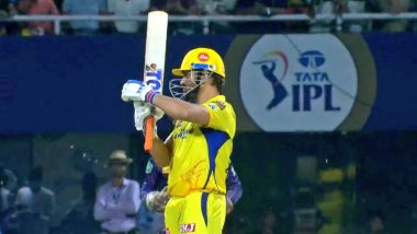 'Dhoni Review System!' Fans React After MS Dhoni Takes Successful Review for No Ball During KKR vs CSK IPL 2023 Match