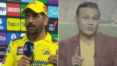 MS Dhoni To Get Banned in IPL 2023? Virender Sehwag Feels MSD Will Be Banned if CSK Bowlers Don't Buck Up