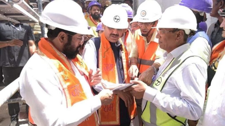 Eknath Shinde in Ayodhya: Those Raising Doubts on Ram Temple Construction Shown Their Way Home, Says Maharashtra CM