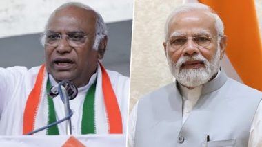 Mallikarjun Kharge Likens PM Narendra Modi to ‘Poisonous’ Snake in Rally Ahead of Karnataka Assembly Elections 2023, BJP Hits Back at Congress President (Watch Video)