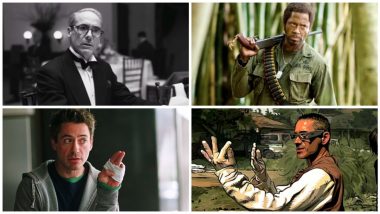 Robert Downey Jr Birthday Special: From Chaplin to Oppenheimer, 7 Movies That Showcased Iron Man Star's Best Performances Beyond Marvel Franchise