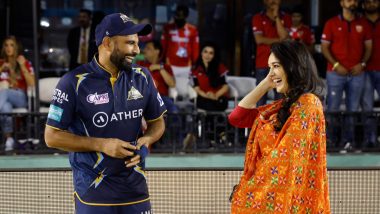 'Re-Activating the Old Memories' Mohammed Shami Shares a Laugh With Preity Zinta After PBKS vs GT Match in IPL 2023 (See Pic)