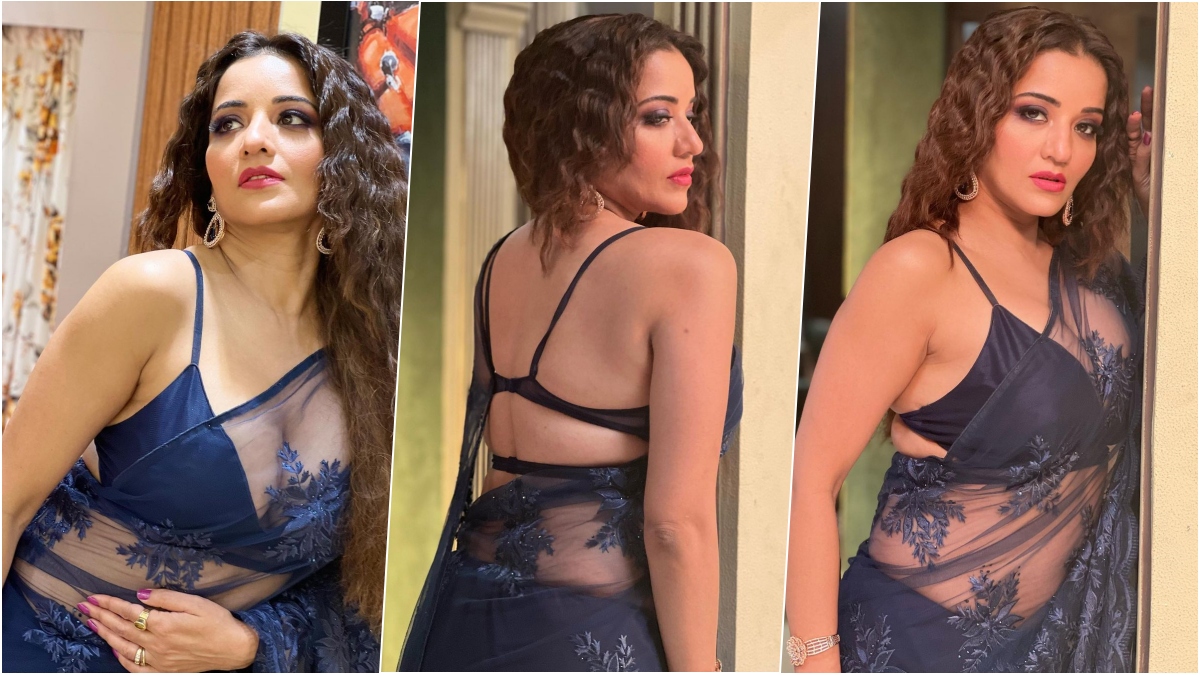 Bhojpuri Actress Monalisa Flaunts Sexy Cleavage in a See-Through Saree and  Backless Blouse! Check Super Hot Pics on Instagram | ðŸ‘— LatestLY
