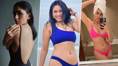 Mrunal Thakur Hottest Photos: 7 Times Gumraah Actress Raised Temperatures Displaying Her Sexy Hourglass Figure on Instagram!