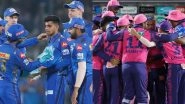 IPL 2023: Mumbai Indians vs Rajasthan Royals Contest Set to Mark Historic 1000th Match in Indian Premier League