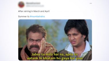 Mumbai Rains: Funny Memes, Hilarious Jokes 'Shower' on Twitter After Unseasonal 'April' Rainfall Surprises Mumbaikars Once Again