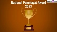 National Panchayat Award 2023: Mizoram&rsquo;s Ngopa Village in Saitual District Bags Prestigious Award Under NDSPSVP Category