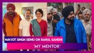 Navjot Singh Sidhu Meets Congress Leaders Rahul & Priyanka Gandhi After Being Released From Jail