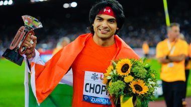 Neeraj Chopra to Miss Ostrava Golden Spike 2023 Athletics Meet; World No 1 Javelin Thrower Recovering From Muscle Strain