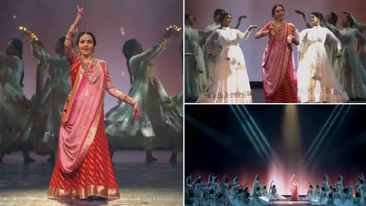 Neeta Ambani Sex Hd Videos - Nita Ambani Gracefully Dances to 'Raghupati Raghav Raja Ram' at NMACC  Launch Event, Video Goes Viral - WATCH | ðŸ‘ LatestLY