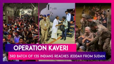 Operation Kaveri: Third Batch Of 135 Indians Reaches Jeddah In Saudi Arabia From Sudan