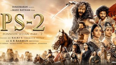 Ponniyin Selvan 2 Box Office: Chiyaan Vikram and Aishwarya Rai's Film Helmed by Mani Ratnam Crosses Rs 100 Crore Mark Worldwide in Two Days – Reports