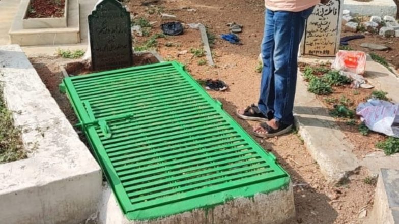 Fact Check: Viral Picture of Grave With Iron Grille On Social Media Is From Hyderabad, Not Pakistan