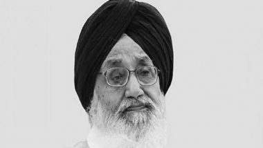 Parkash Singh Badal Dies: SAD Patron's Cremation Today, Punjab Government Announces Public Holiday