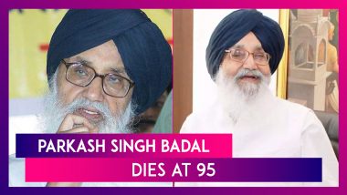 Parkash Singh Badal Dies At 95; PM Modi, Rahul Gandhi & Others Express Grief Over Former Punjab CM’s Demise