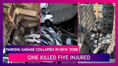 US: One Killed, Five Injured After Parking Garage Collapses In New York, Leads To Massive Car Pile Up