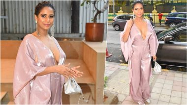 Poonam Pandey Hot Pics: OnlyFans Queen Sizzles the Internet in a Plunging Neckline Jumpsuit; View Pics