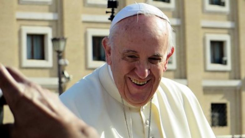 Pope Francis Discharged From Hospital Video: Pontiff Comes Out of Hospital on Wheelchair After Successful Intestinal Surgery