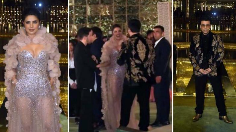 Priyanka Chopra Hugs Karan Johar at NMACC Event Amid Tiff Rumours (Watch Video)