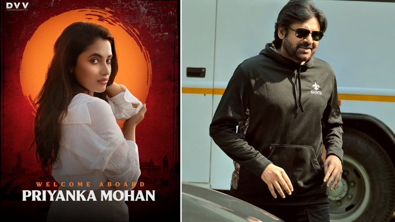 OG: Priyanka Mohan to Share Screen Space With Pawan Kalyan in the Upcoming Telugu Film!