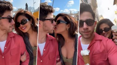 Nick Jonas and Priyanka Chopra Exude Major Couple Goals As They Share Kiss in New Video From Rome – WATCH
