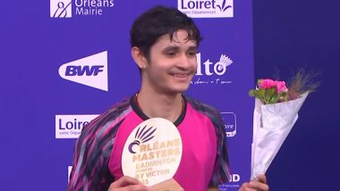 Priyanshu Rajawat Wins Maiden BWF World Tour Super 300 Title With Men's Singles Victory at Orleans Masters 2023