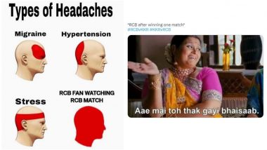 RCB Funny Memes Go Viral During RCB vs KKR IPL 2023 Match, Netizens Troll Royal Challengers Bangalore's Poor Performance at Eden Gardens