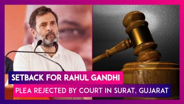 Rahul Gandhi’s Plea To Stay Conviction In Defamation Case Rejected By Surat Court