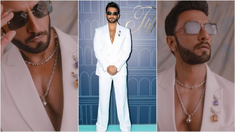 Ranveer Singh Rocks in White Suit and Classic Jewels at Tiffany & Co Event! Actor Drops Smokin’ Hot Pics on Insta
