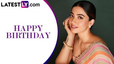 Rashmika Mandanna Birthday: From ‘Saami Saami’ to ‘Ranjithame’ – 5 Vibrant Numbers of the Pushpa Actress That Will Make You Groove! (Watch Videos)