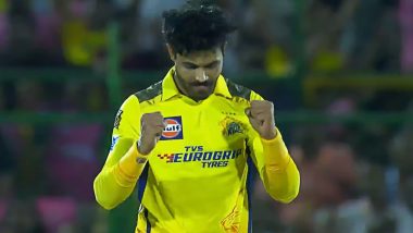 RR vs CSK IPL 2023 Stat Highlights: Ravindra Jadeja Reaches New Milestone With Chennai Super Kings in Special Occasion For Rajasthan Royals