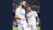 Barcelona 0-4 Real Madrid (Agg 1-4 ) Copa del Rey 2022-23: Karim Benzema's Hat-trick Helps Los Blancos Enter Final With Thrashing Win Against Blaugranas in El Clasico