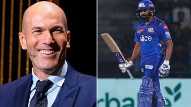 'There Is Lot to Ask Him' Rohit Sharma Reveals That He Wants to Meet French Football Legend Zinedine Zidane