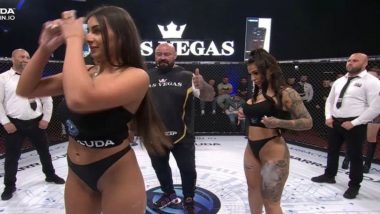 Butt Slapping Contest Showing OnlyFans Stars Roxana Aiftimiei-Iuhas Alexandra Daniela and MMA Legend Alexandru Lungu As Referee Go Viral on Twitter!