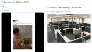 #SBIDown Funny Memes and Jokes Go Viral After State Bank of India Net Banking, UPI Outage Affect Users Nationwide!