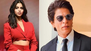 Shah Rukh Khan Congratulates Suhana Khan on Becoming the Face of Maybelline, Lauds Her Confident Mannerisms and Style (Watch Video)