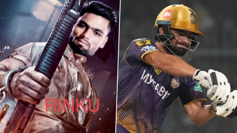 'Jhoome Jo Rinkuuuu!!!' Shah Rukh Khan Shares Edited Pathaan Poster While Praising 'Baby' Rinku Singh and KKR After Their Win Over GT in IPL 2023