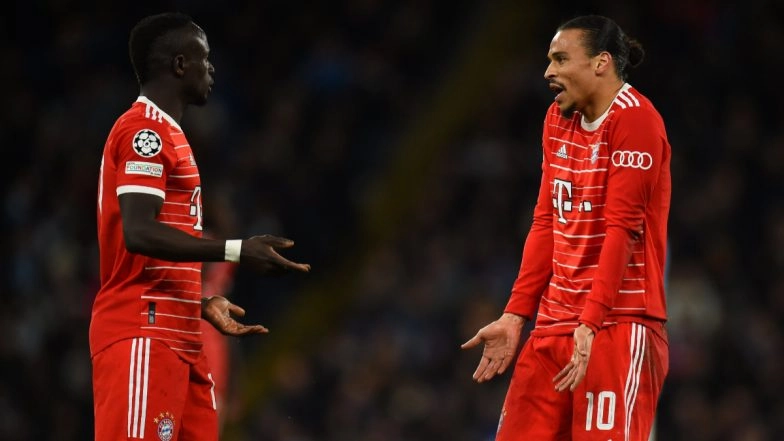 Leroy Sane Punched by Sadio Mane in Dressing Room After Bayern Munich's Loss to Man City