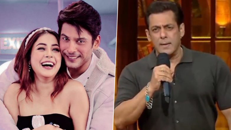 Salman Khan Reprimands #SidNaaz Fans for Not Allowing Shehnaaz Gill to Move On, Asks 'Zindagi Bhar Ye Kunwari Rahegi?' (Watch Video)