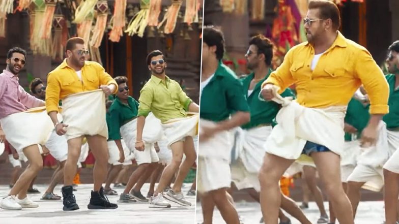 Salman Khan's 'Yentamma' Song From Kisi Ka Bhai Kisi Ki Jaan Slammed by Netizens Over 'Disgusting' Dance Moves and Misuse of 'Veshti'