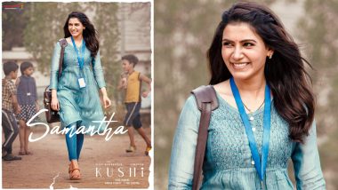 Kushi: Samantha Ruth Prabhu’s New Still From the Upcoming Rom-Com Is a Treat for Fans on Her Birthday (View Pic)
