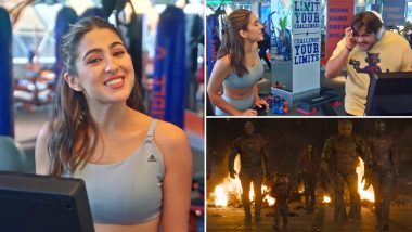 Sara Ali Khan Is a Huge Marvel Fan, Beats YouTuber Ashish Chanchlani in Guardians of the Galaxy Vol 3 Face-Off (Watch Video)