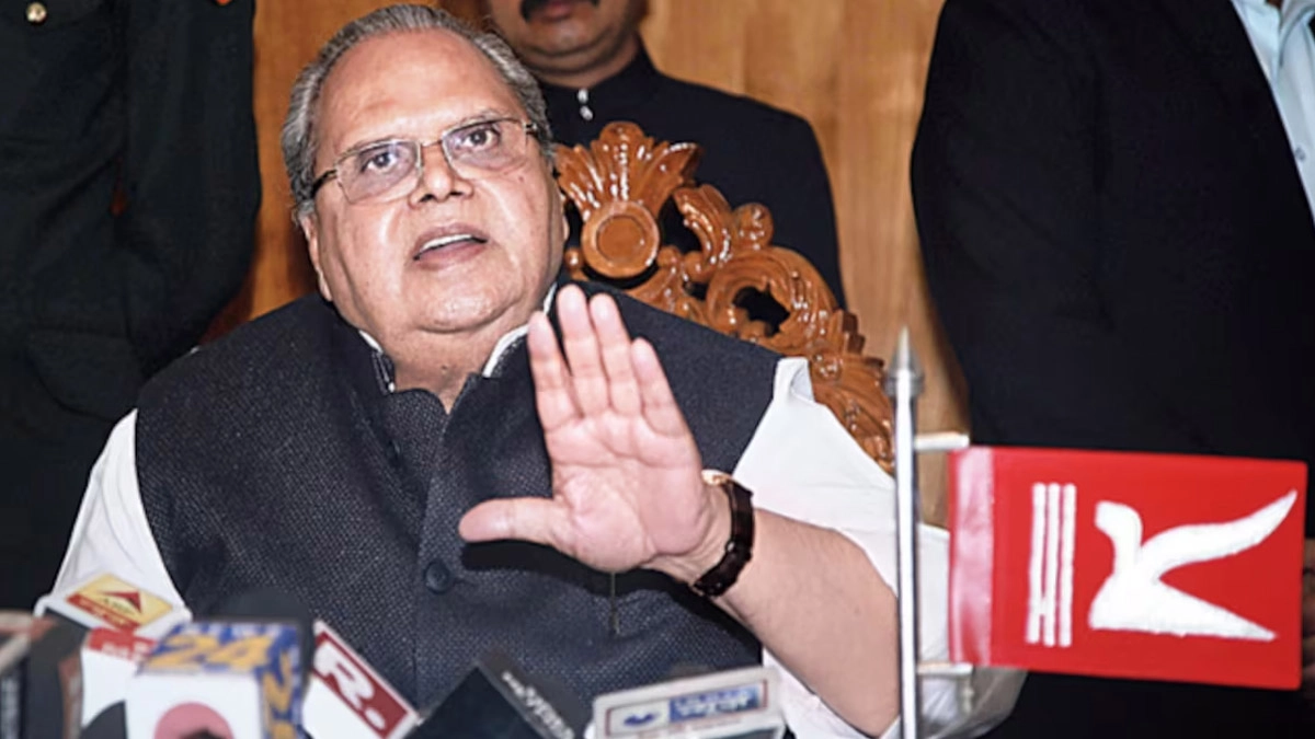 Agency News Satyapal Malik Not Arrested Came On His Own Can Leave